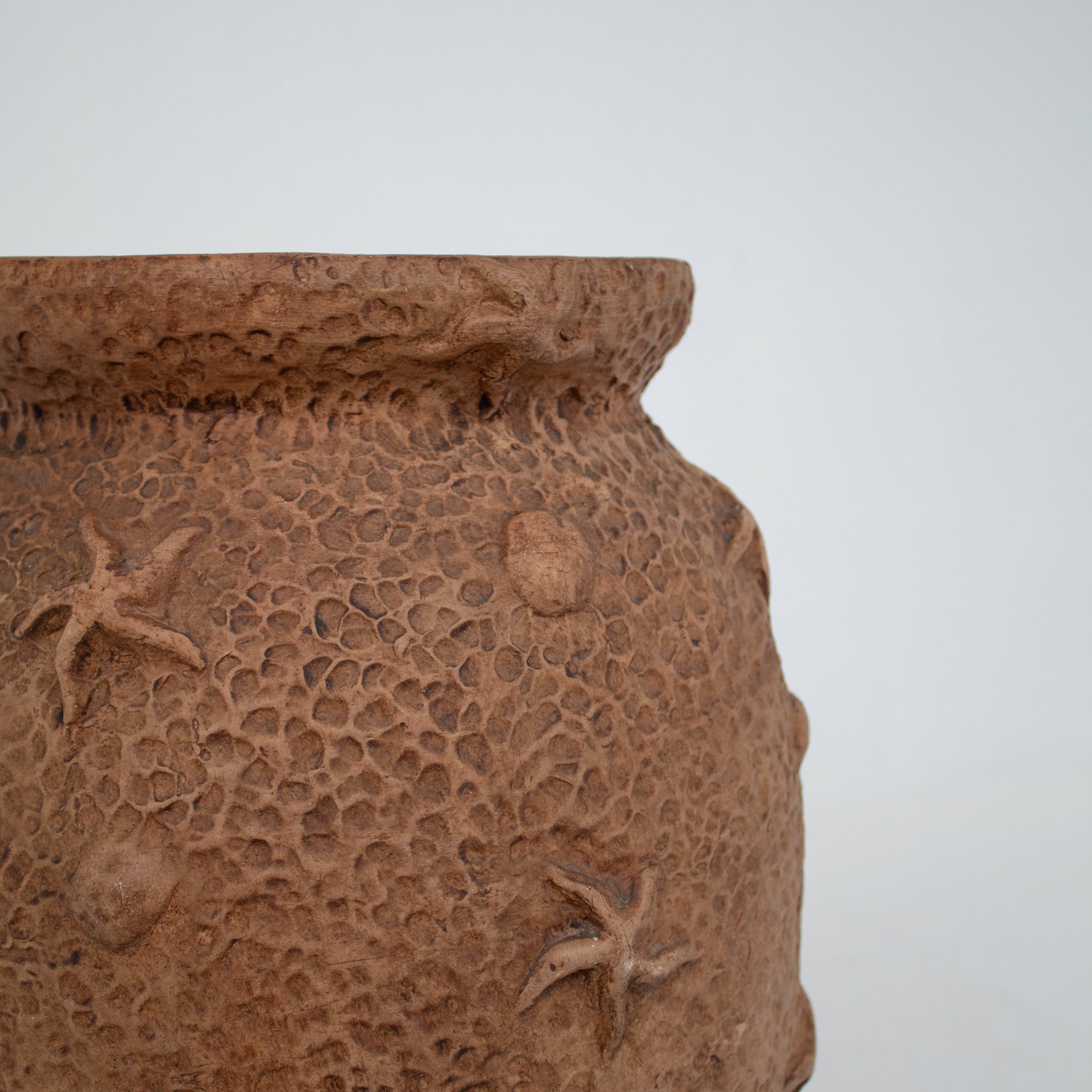Handcrafted Italian Terracotta Vase