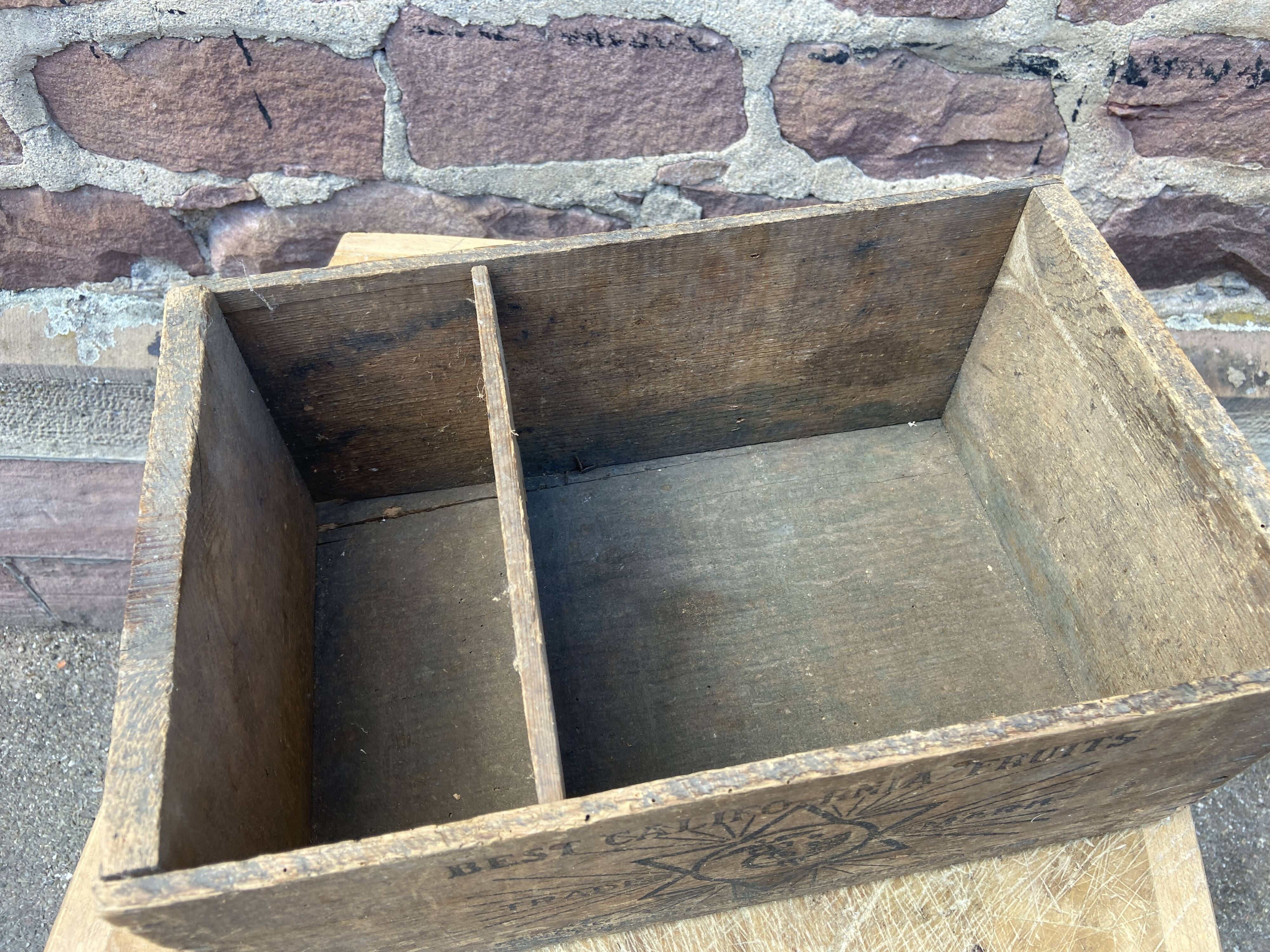 Vintage wooden case usa