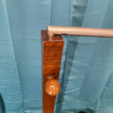 Floor lamp, art deco reader 1930 rosewood