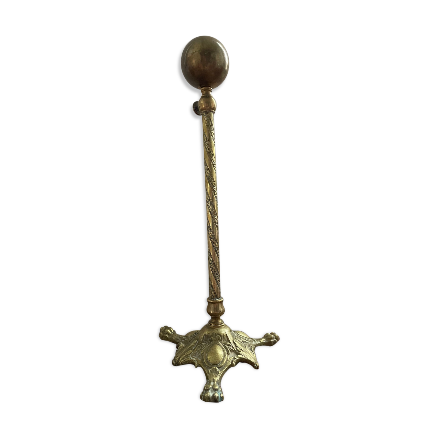 Hat holder siegel & hommey xixth in bronze