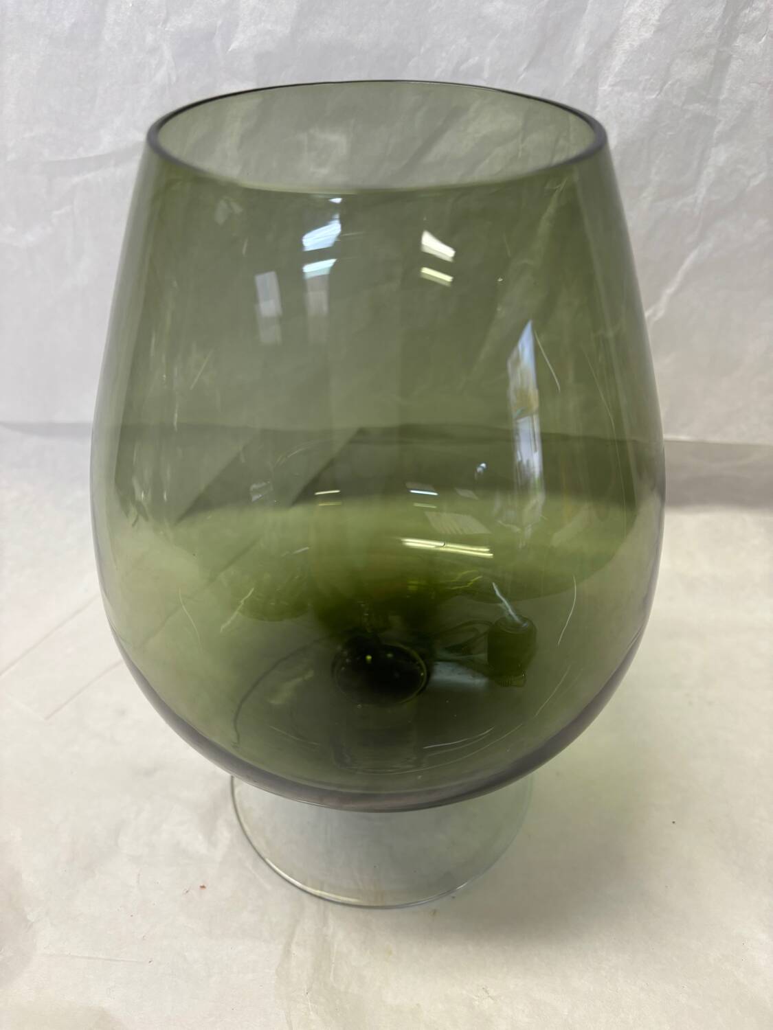 Italian glass vase