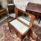 Men's dressing table in mahogany stamped period Louis XVI XVIII th century