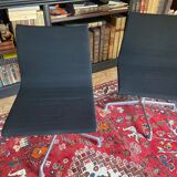 pair of Charles & Ray Eames chairs for Herman Miller model EA 106