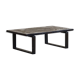 Danish mid century rectangular coffee table by Ox Art in Oak and Stoneware, 1970