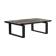 Danish mid century rectangular coffee table by Ox Art in Oak and Stoneware, 1970