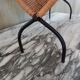 Wicker folding magazine door