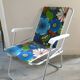 Fauteuil pliant de camping des années 70, marque Tabervall