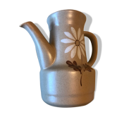 Flowered coffee maker Art Nouveau "Autumn" manufacture St-Amand