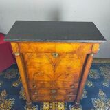 Secretary period Empire in walnut