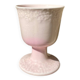 Coupe vase rose poudré