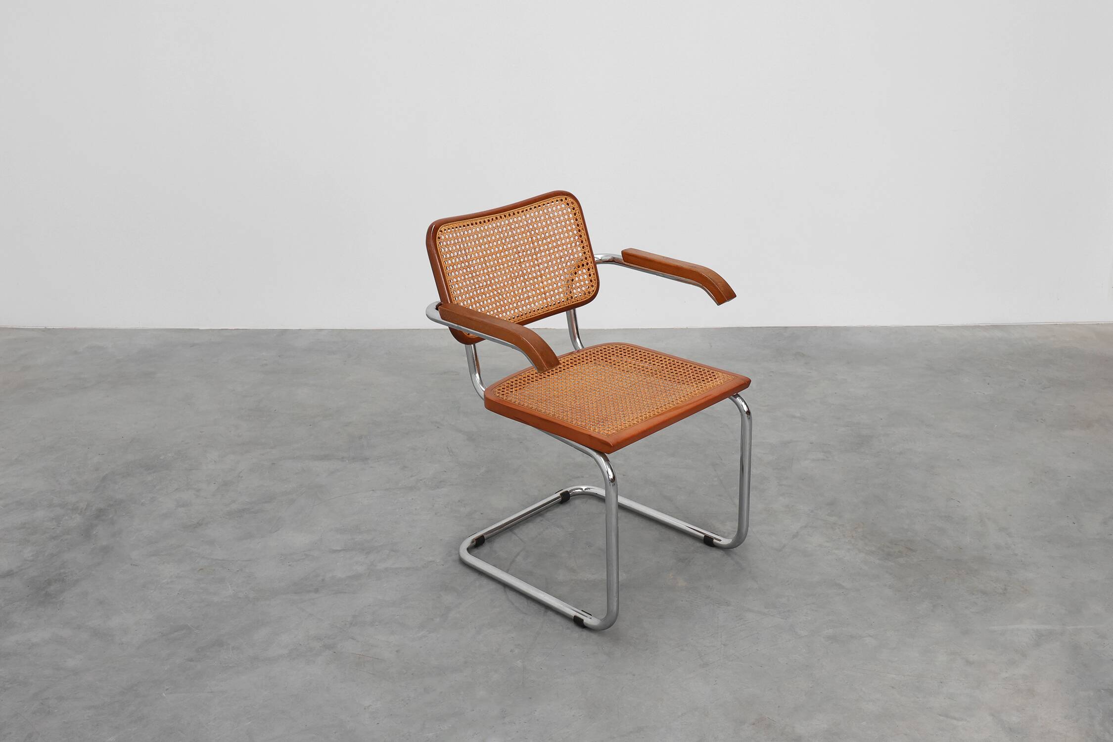 Bauhaus Cesca B64 Armchair by Marcel Breuer, Italy 1928