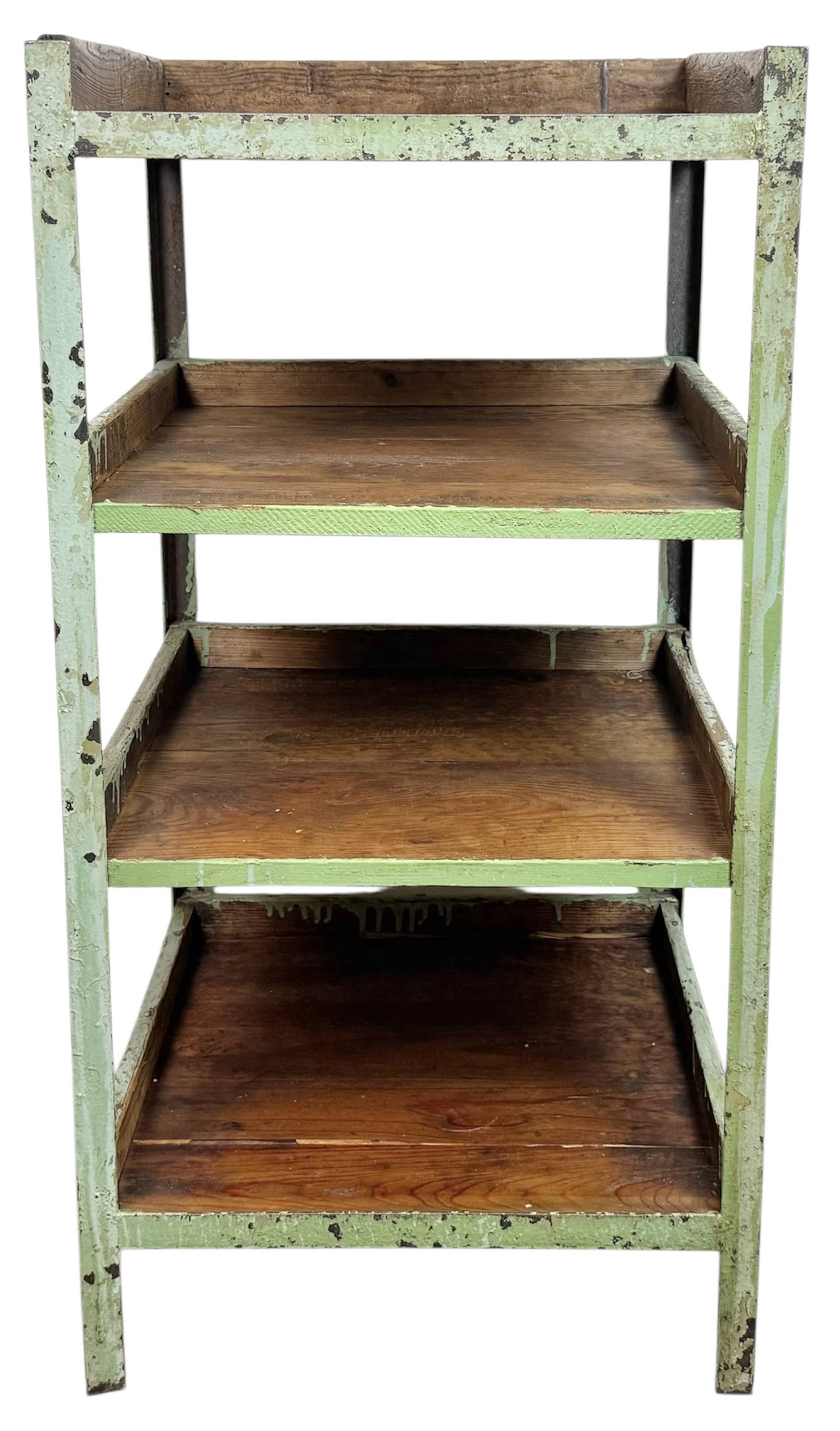 Green Industrial Shelf, 1960s