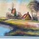 Oil painting on canvas mill 102x57cm