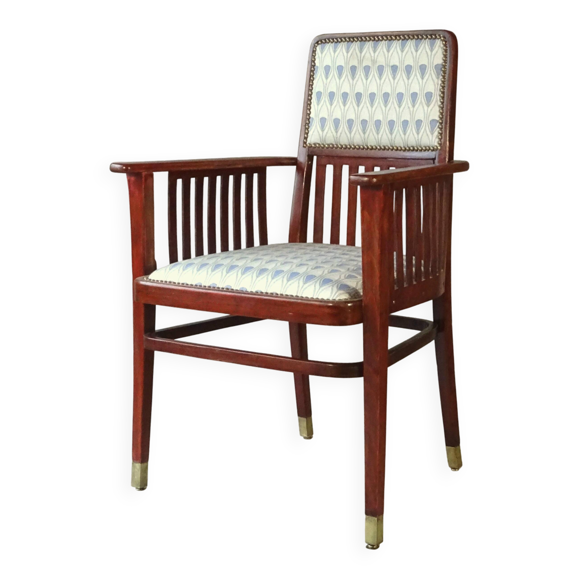 Kohn Vienna Secession Armchair No. 420, Thonet manufacture, 1925