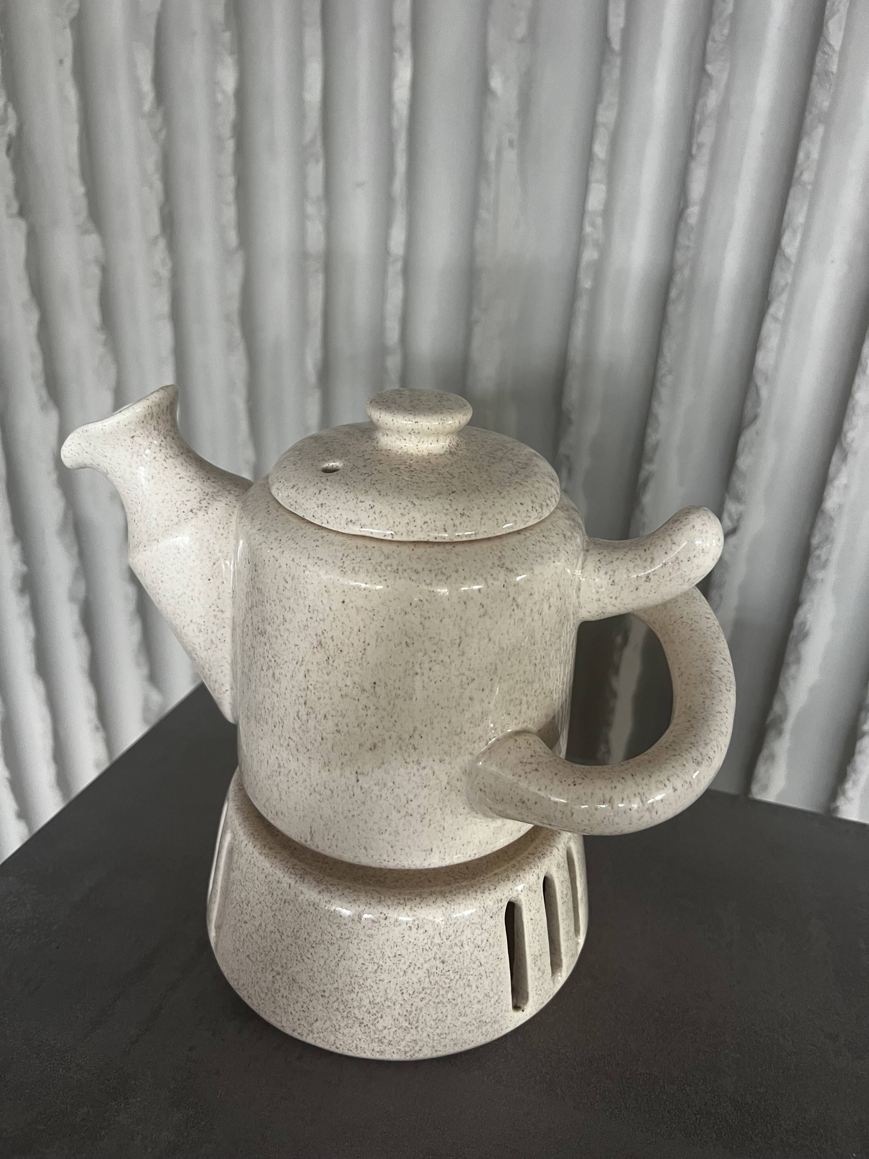 Ove Pollas Ceramic Tea Set — Pollas Design, Denmark, 1970s