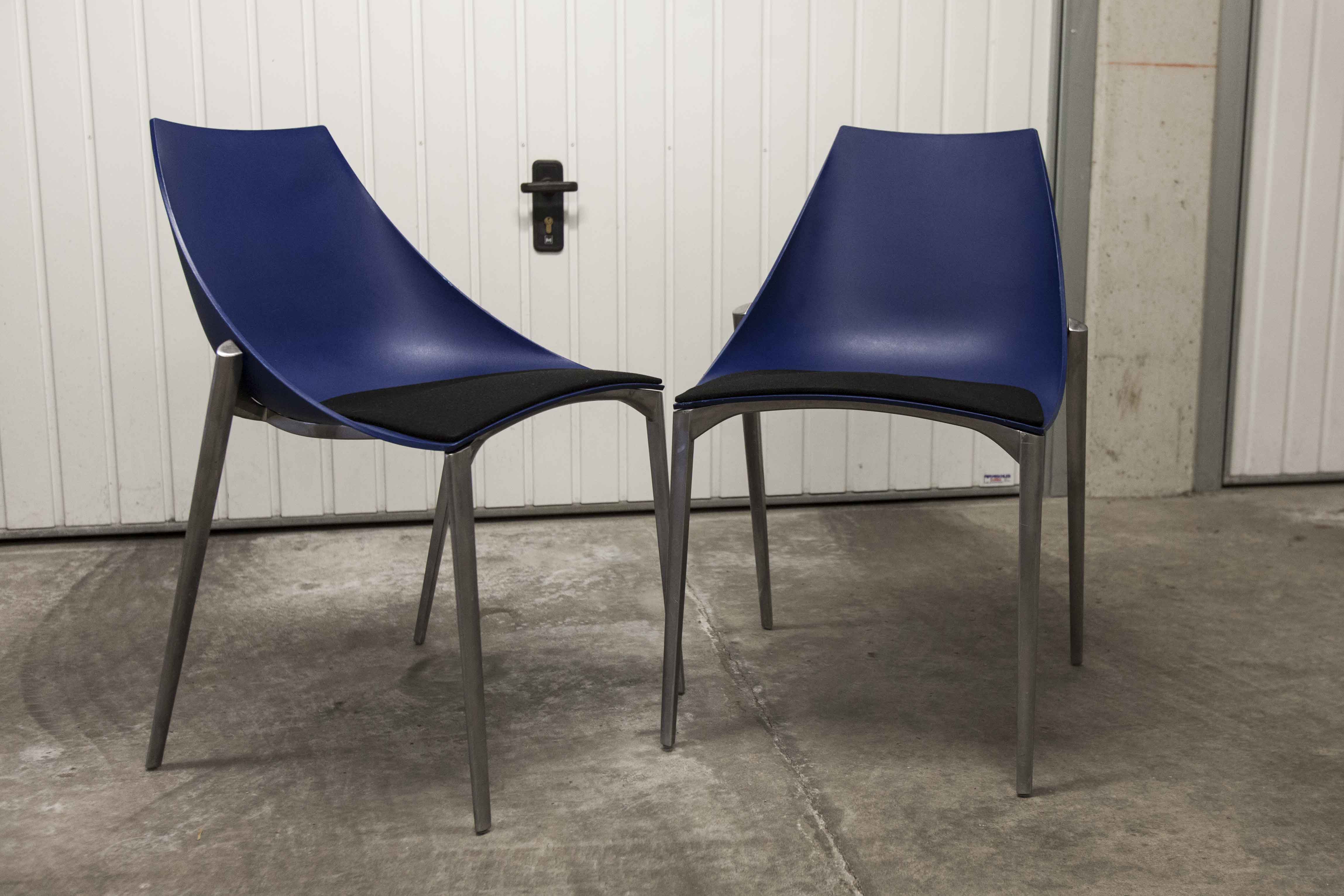 Pair of Hoop chairs designed by Marco Maran for Parri