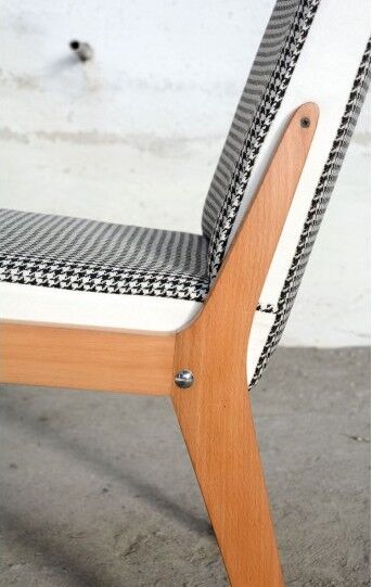 Set of 6 chairs "chicken foot"