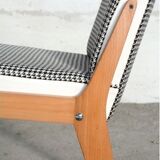 Set of 6 chairs "chicken foot"