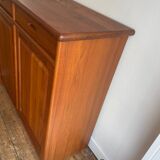 Danish chest of drawers in solid teak