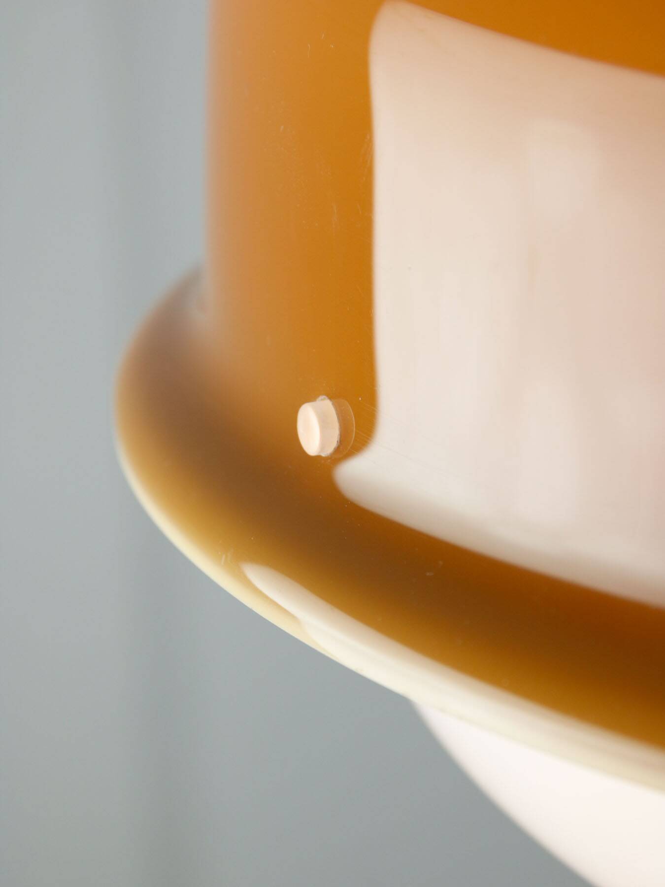 Space Age Brown Pendant from Guzzini, 1970s