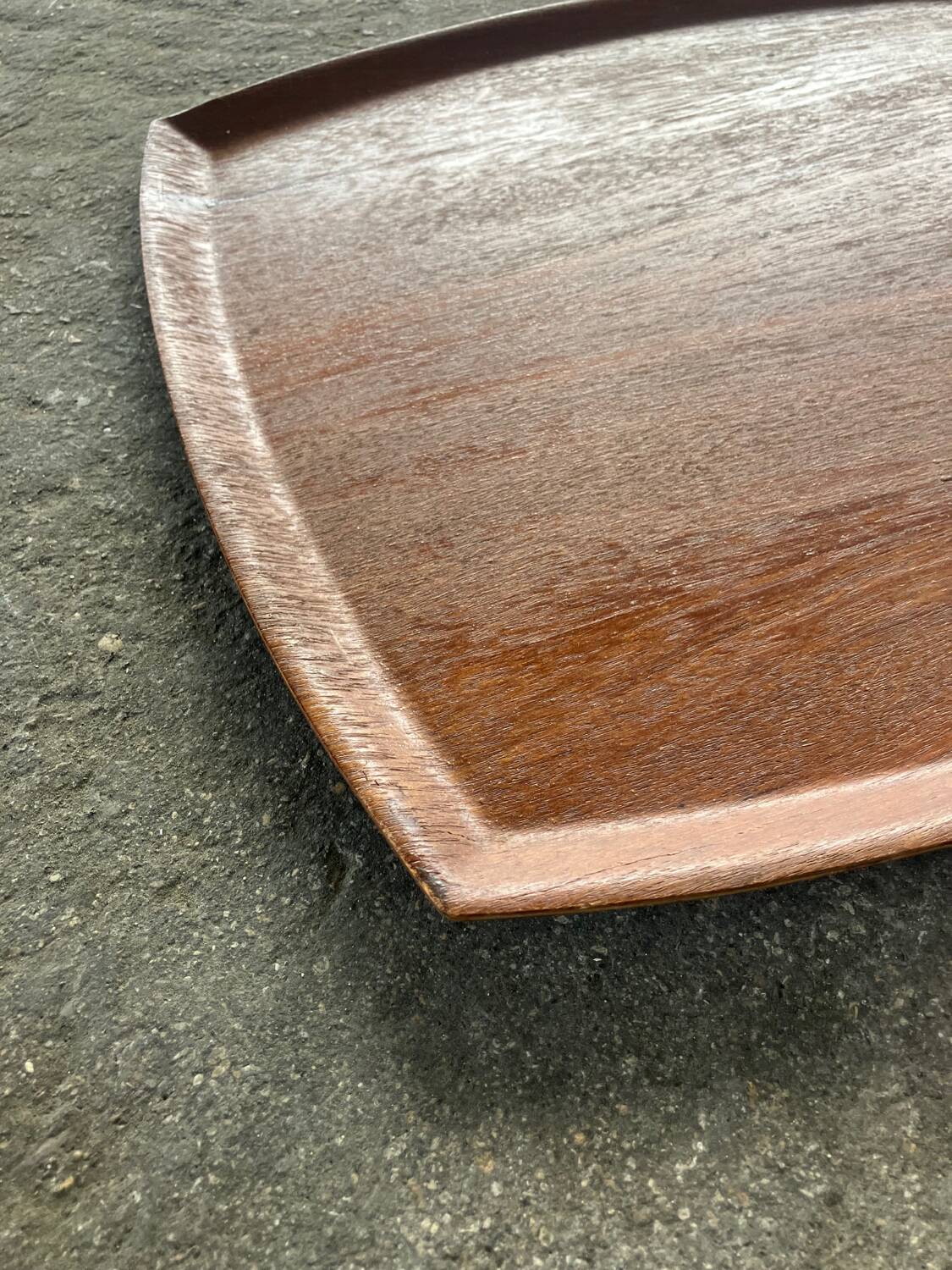 Teak veneer tray by ARY, Sweden 1960