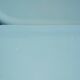 Set of 2 blue porcelain shelves, Porcher 1960