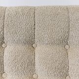 Space age 3 seater sofa Atlantis in beige boucle 1970's