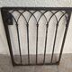 Gothic style wrought iron gate