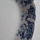 Large late 19th century English dish Tunstall W. ADAMS & Co 'Gloria'