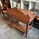 Dresser, dark wood vanity