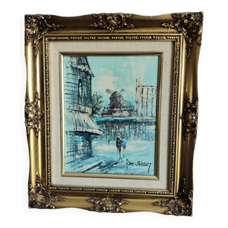 Tableau Peinture L.Basset