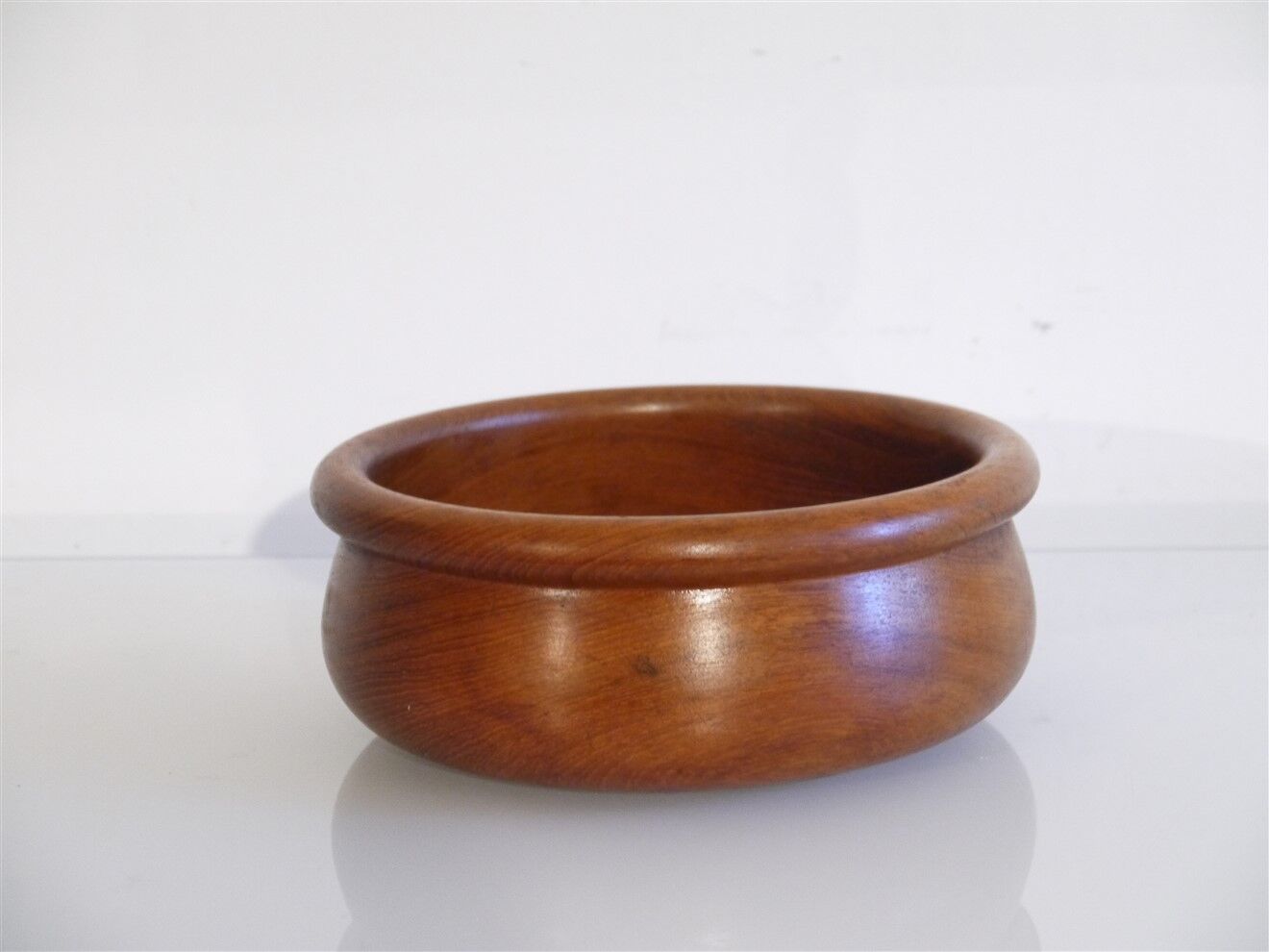 Empty Danish vintage teak pocket