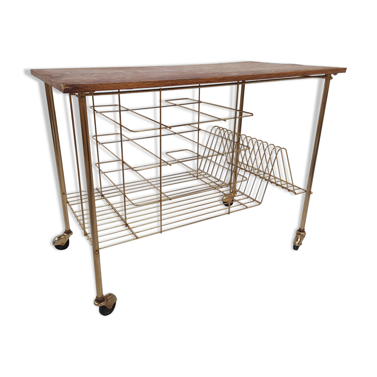 Table porte tourne disques et vinyles