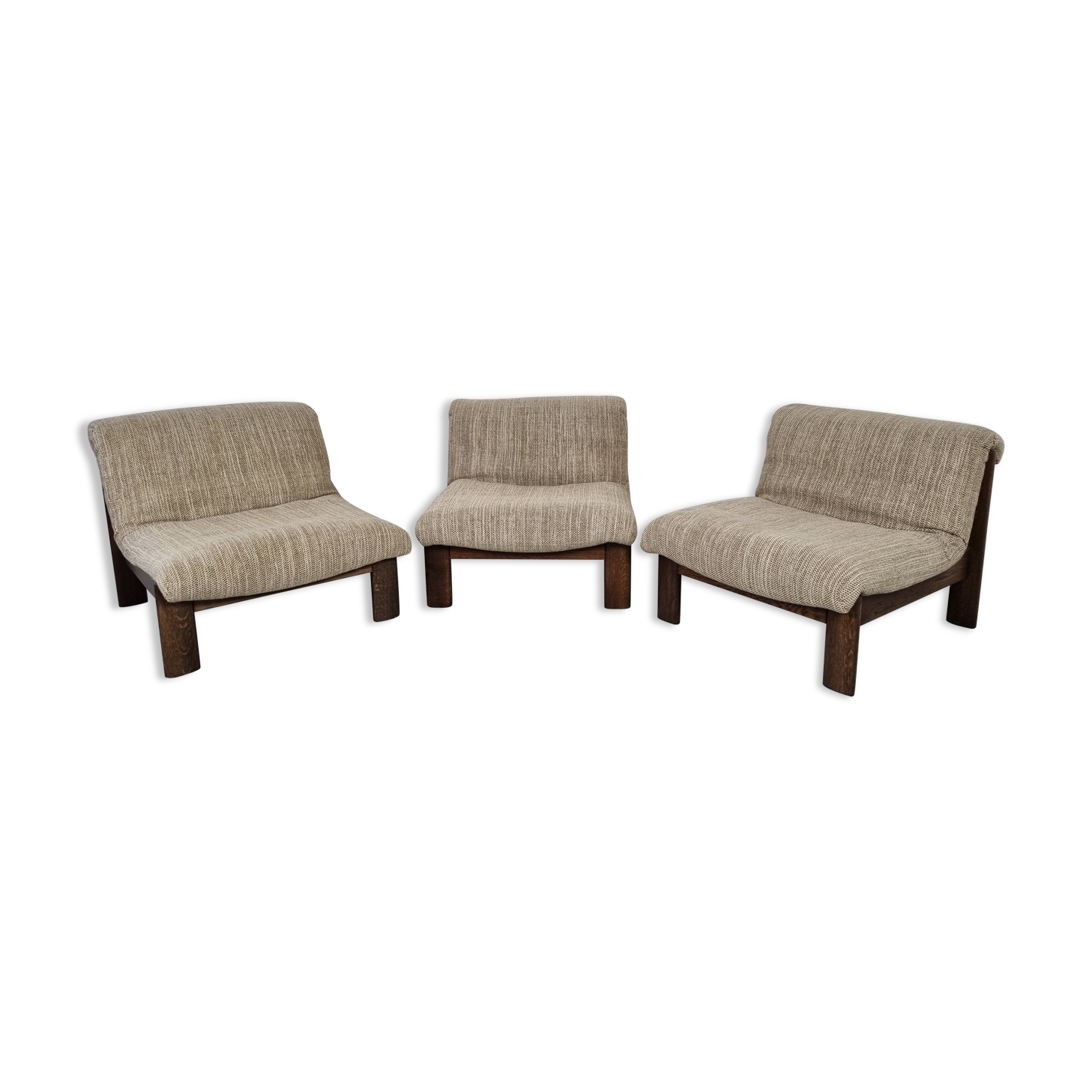 Vintage modular sofa 3 elements, 80s
