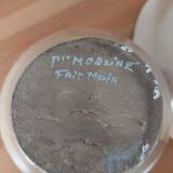 Duo pottery of Morzine - dish plus vase