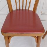 Pair of Baumann bistro chairs no. 12