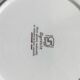 4 Digoin Sarreguemines “Agreste” flower pattern dinner plates