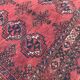 Carpet old saddle made turkmen hand 97 x 162 cm