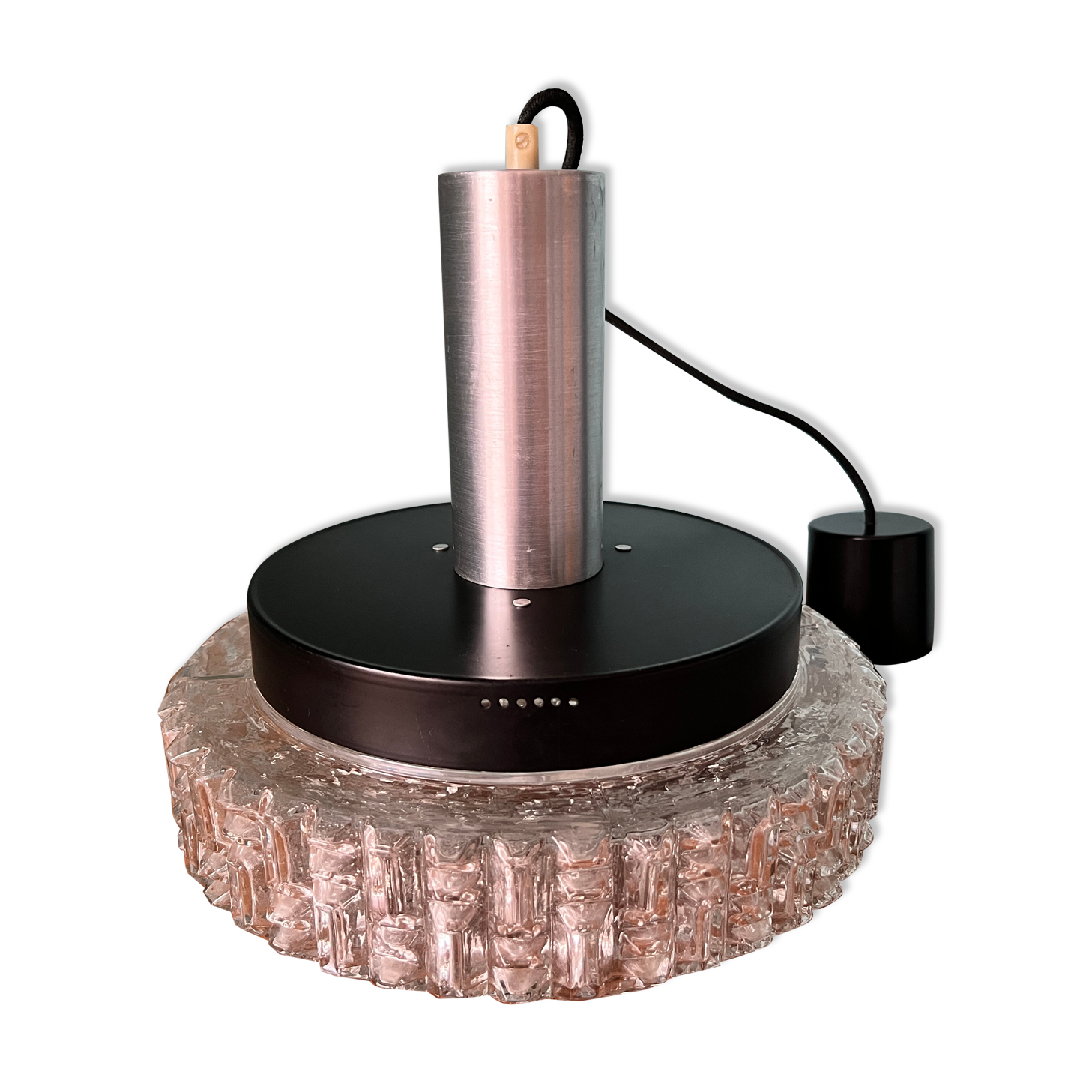 Art deco lamp / mid century lamp / 1960s / ceiling pendant lamp