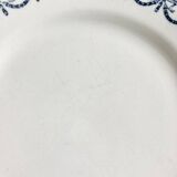 6 flat iron earth plates from Salins, 19th century