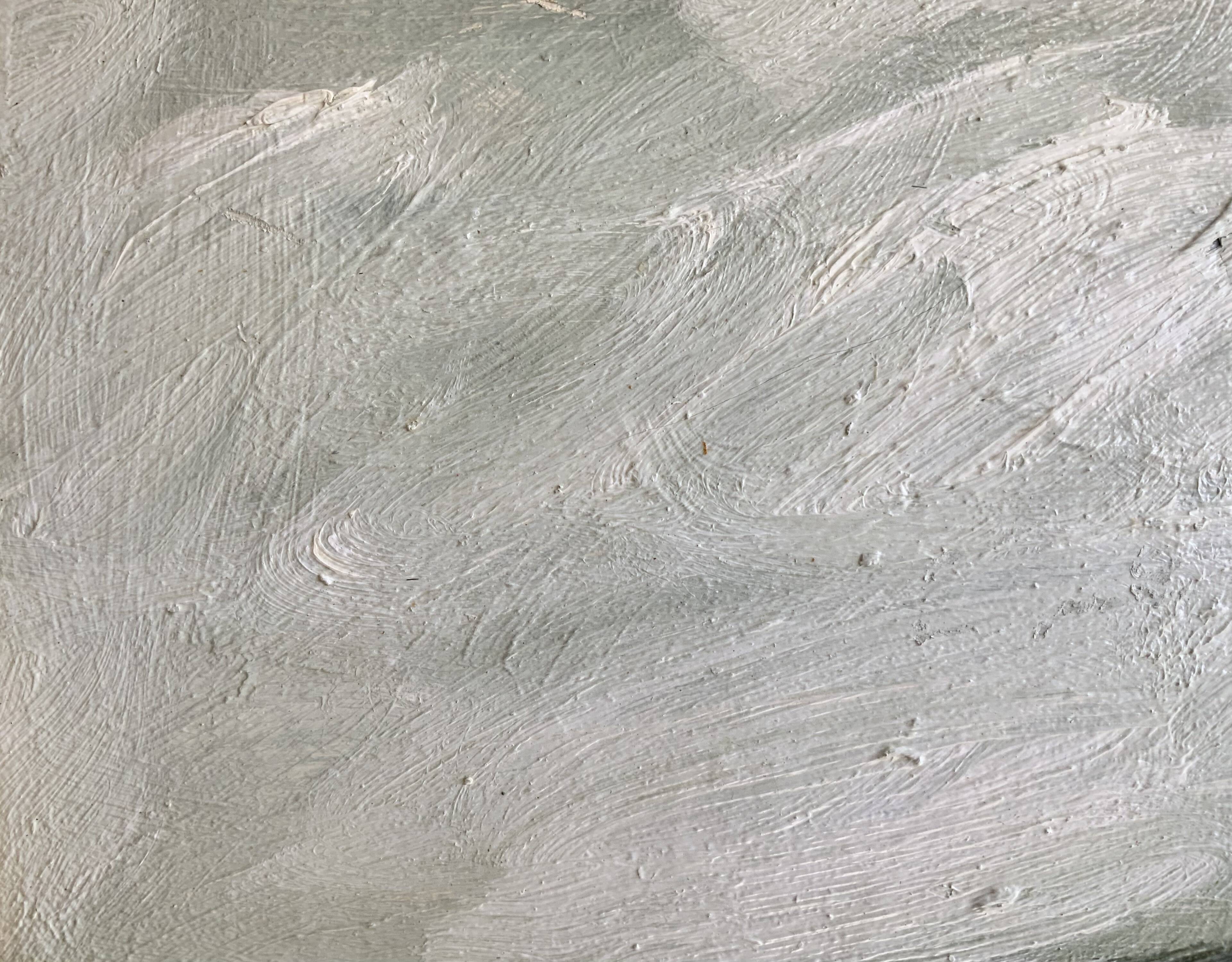 Small Vintage Oil On Canvas Landscape signed by artist B.Delefors