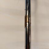 Old conical workshop lamp with vice - 50s