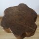 Tabouret en bois de ferme vintage
