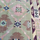 Large flat carpet Durhi India 317x482 cm