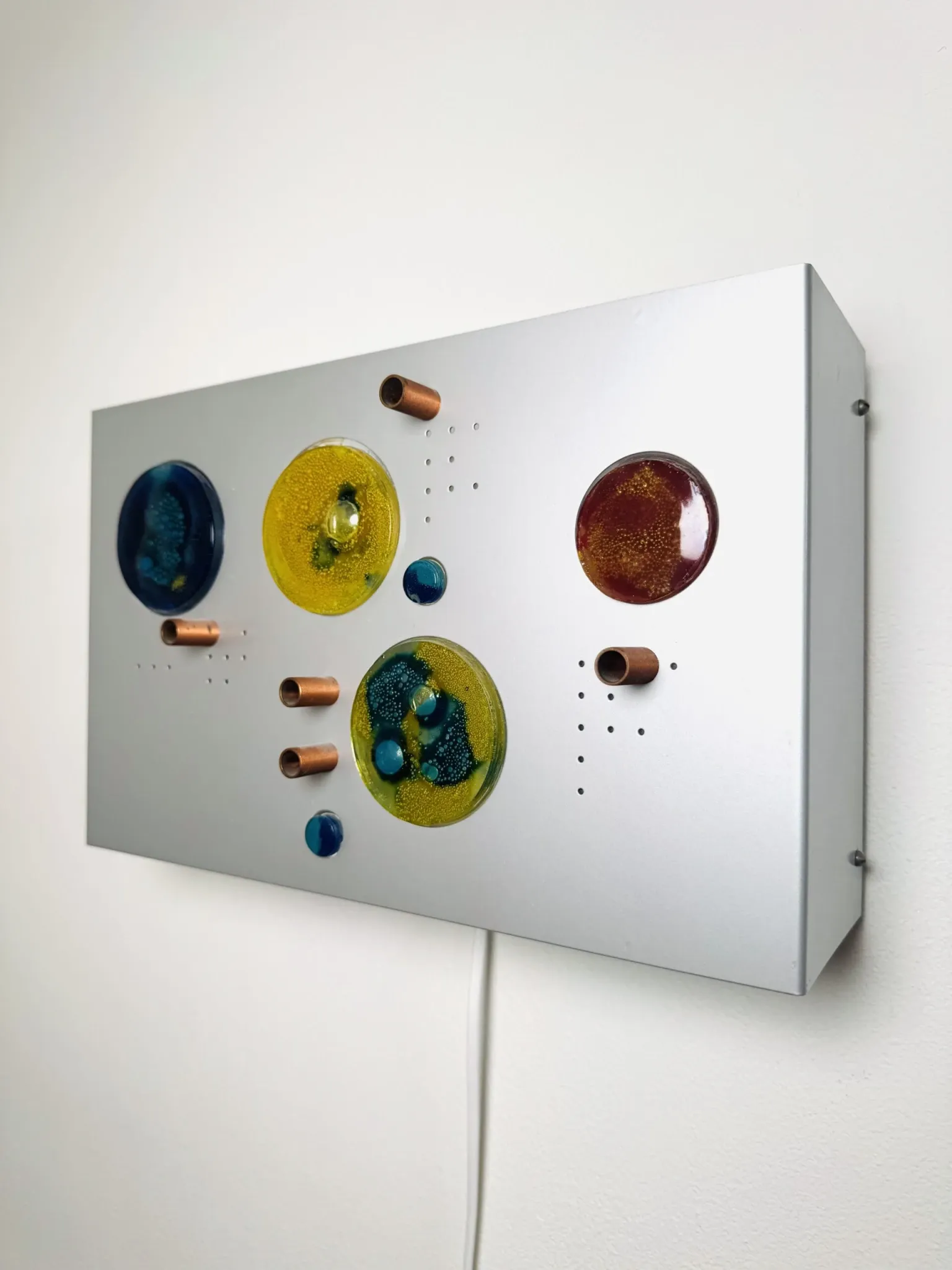 C-1701 Collage Wall Lamp By Willem Van Oyen For Raak Amsterdam, The Netherlands 1960S