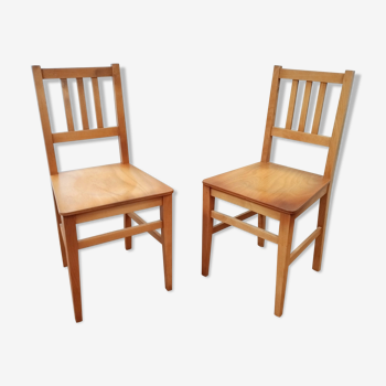 Paire de chaises bistrot