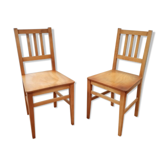 Pair of bistro chairs