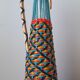 Bottle scoubidous conical