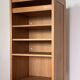 Hi-Fi furniture, bookshelf, side table by Guillerme and Chambron, France.