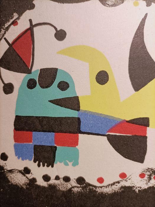 Fantasticos bird print Joan Miro (1893-1983)